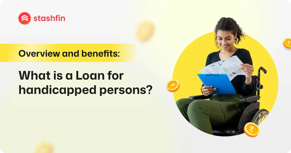 What is a Loan for Handicapped Person?